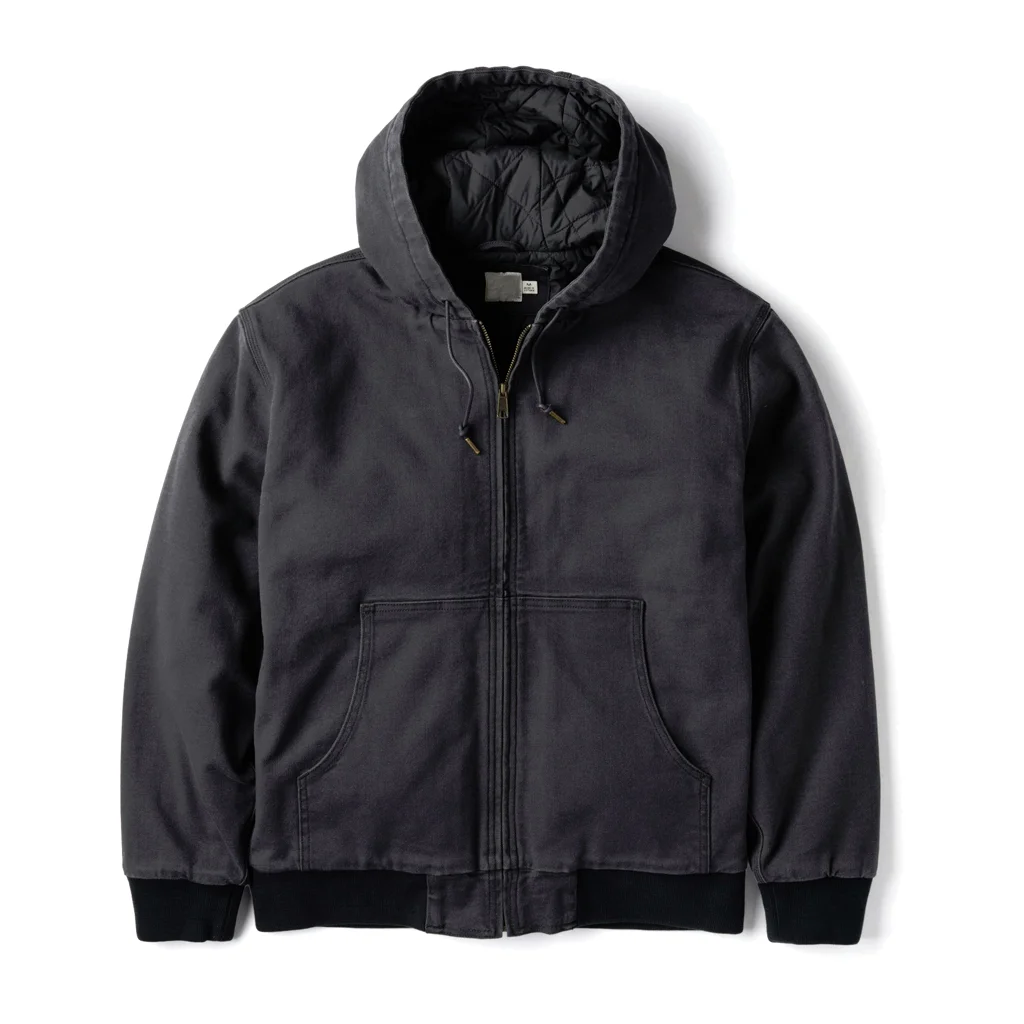 Hooded Bomber Jacket