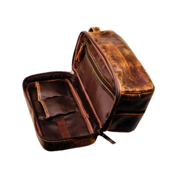 Leather Toiletry & Bags