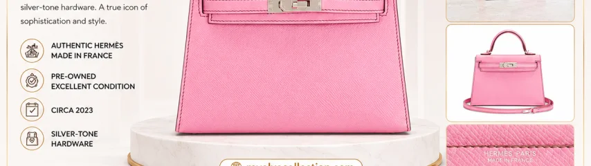 Hermès Epsom Kelly 20 Handbag – A Legacy of Luxury