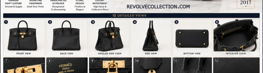 Hermès Swift Birkin 25 Handbag in Black Swift Calfskin Leather with Gold‑Tone Hardware – Timeless French Luxury